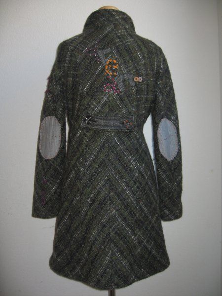 Manteau Desigual Multicolore - Taille 42 (38), Polyester, Occasion Très Bon état