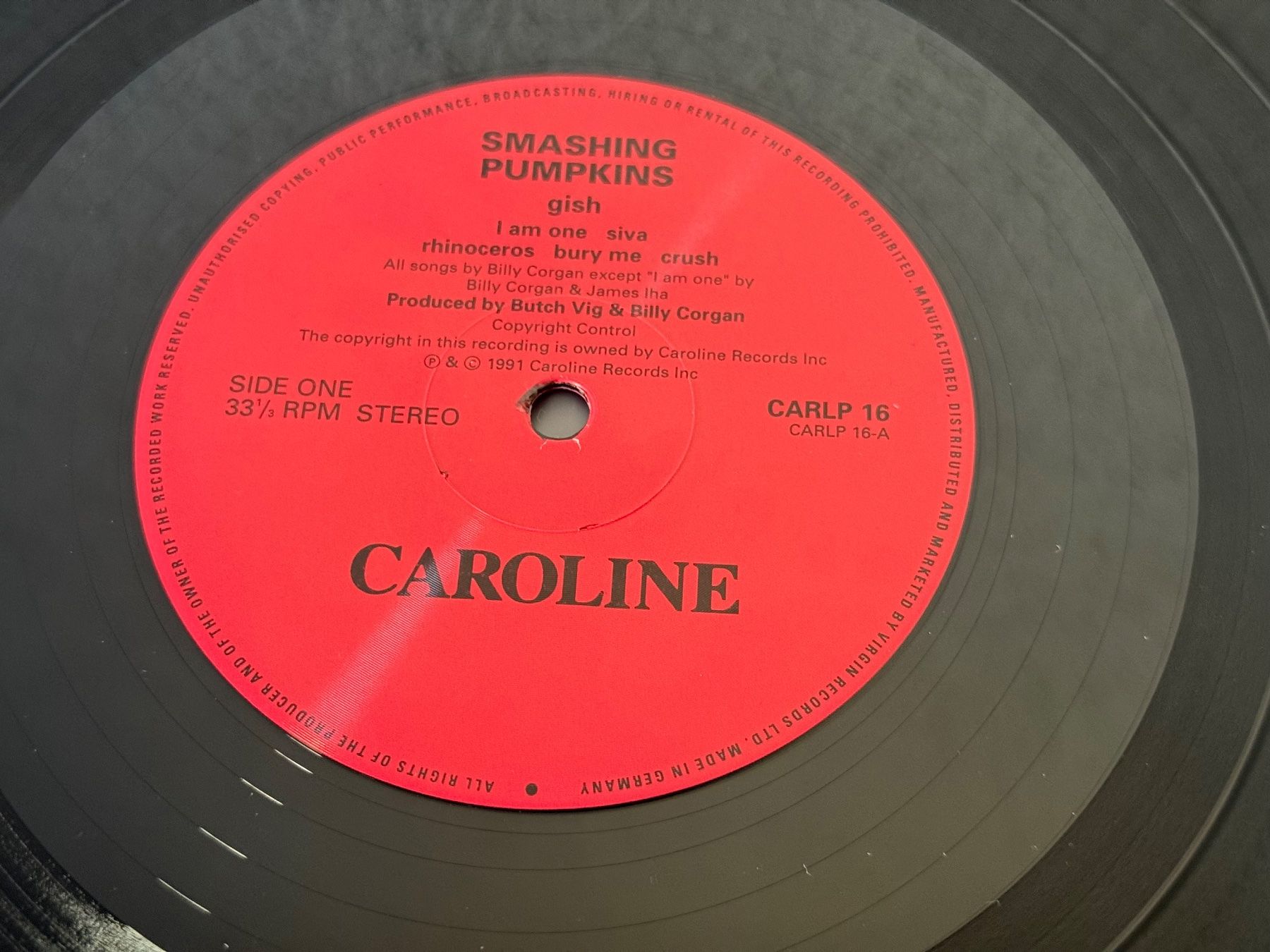 Dischi in vinile: Smashing Pumpkins - Gish / Vinyl 1991 – Usato da Riehen venduto da m_nied 6