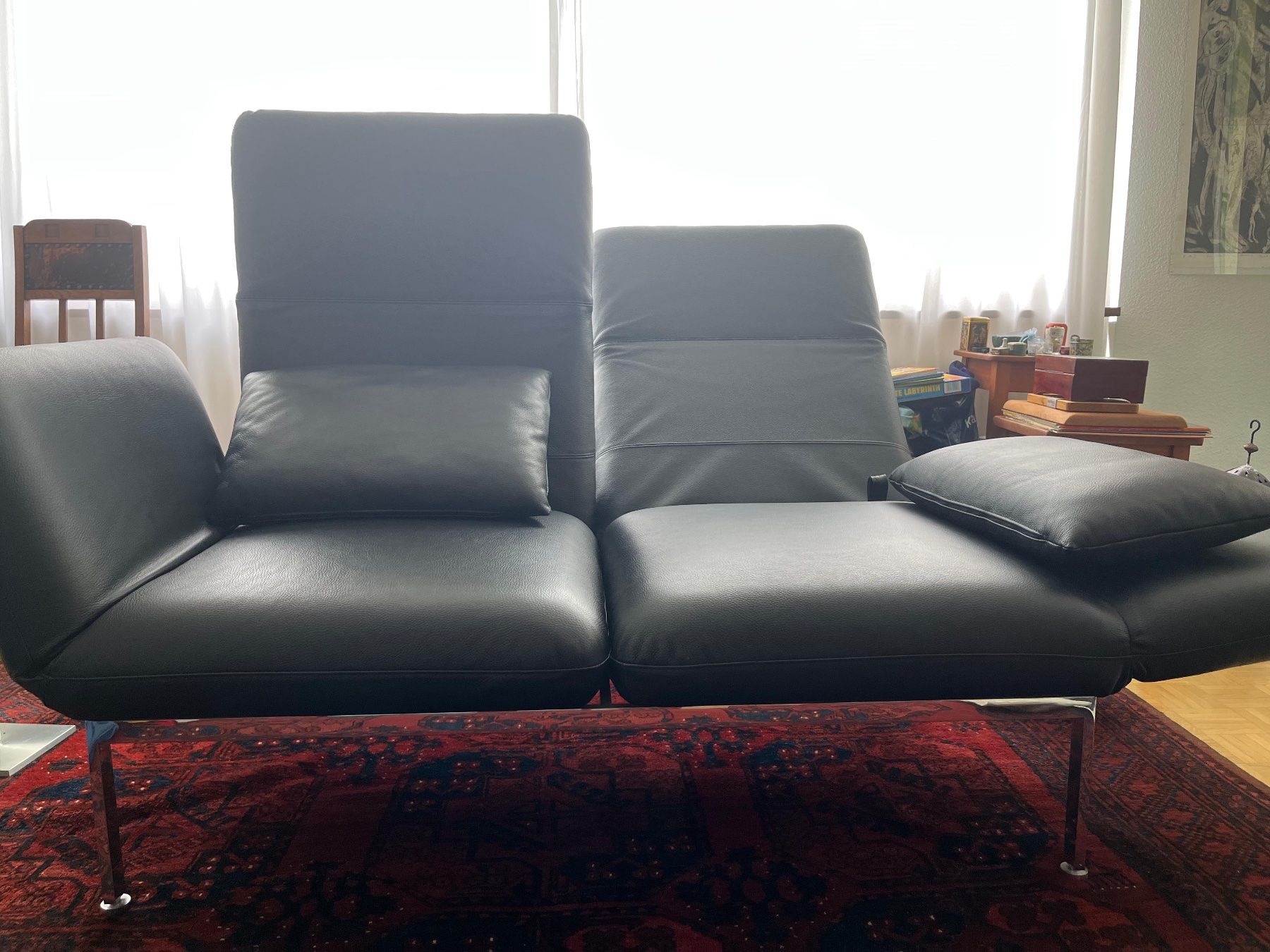 Brühl Divani: Sofa Brühl roro small, 2-Sitzer, Bettsofa, Designersofa – Usato da Basel venduto da flumir