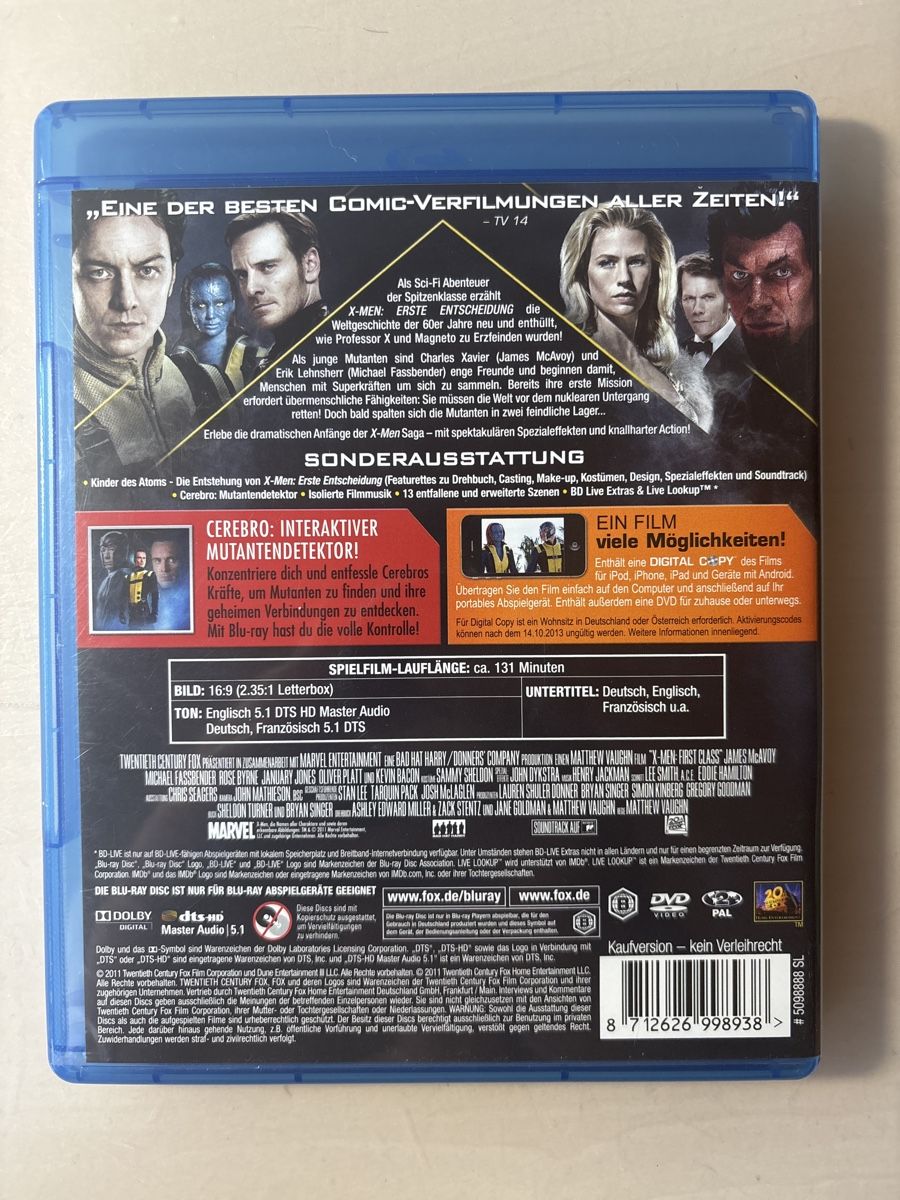 Alle DVDs: X-MEN  – Gebraucht aus Ruswil von Slivio_ 1