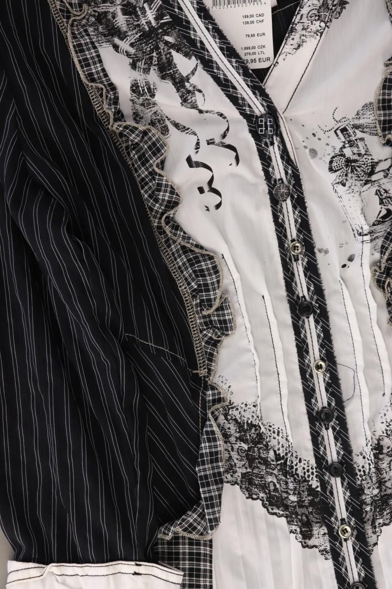 Blusen: Biba Langarmbluse Gr. 42 gestreift grau – Neu (gemäss Beschreibung) aus Neustadt an der Waldnaab von SecondLifeFashion 2
