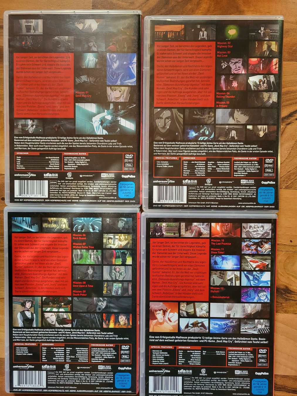 Tous les DVDs: Elfen Lied und Devil May Cry Anime DVD Komplett – D'occasion à Gossau SG par Bonitoflocken 5