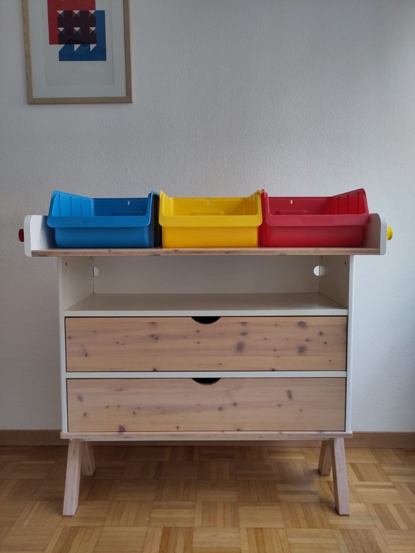 Fasciatoi & Accessori: Richard Lampert - Wickelkommode, Table à langer, Changing ta – Usato da Lausanne venduto da anne.ammer 4