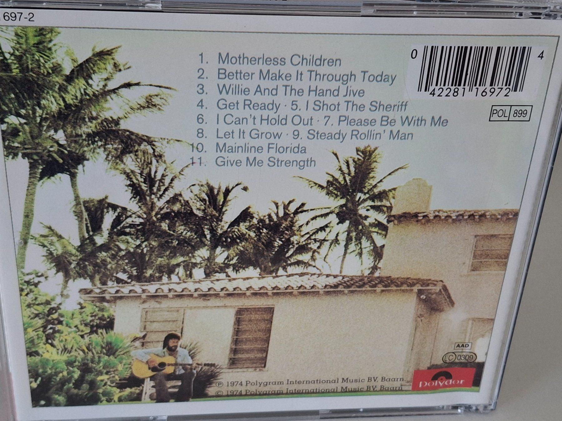 CD: CD Eric Clapton  - 461 Ocean Boulevard – Usato da Aarberg venduto da Jackup1 1