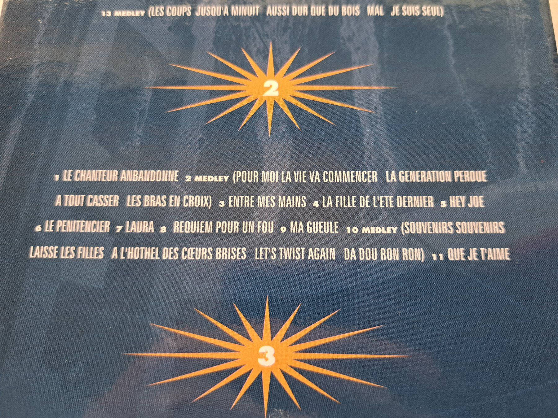 CDs: Coffret Johnny Hallyday Parc des Princes 3 Cds – Gebraucht aus Pully von bro_n52j 3