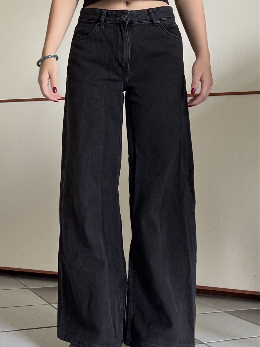 Jeans: wide leg jeans size 36 – Usato da Claro venduto da annakhanh 2