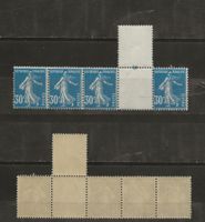France semeuse 30c bleu 1925 **