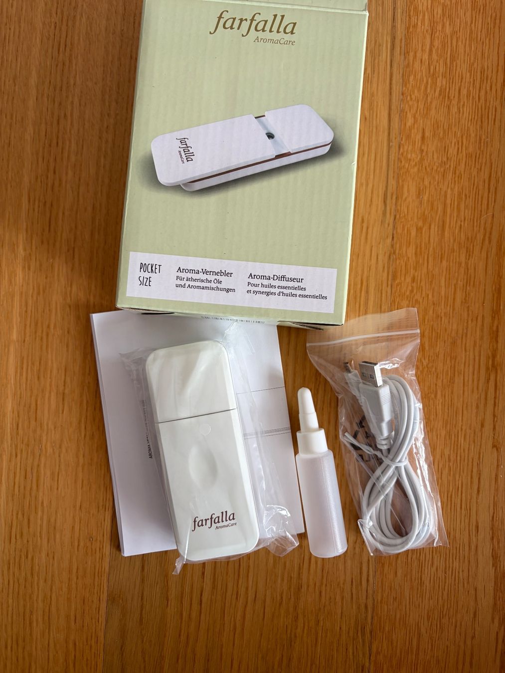 Farfalla Diffusori di oli essenziali: Farfalla Aromacare - Diffuser / Vernebler – Nuovo e nell'imballaggio originale da Windisch venduto da Laura_1991 1