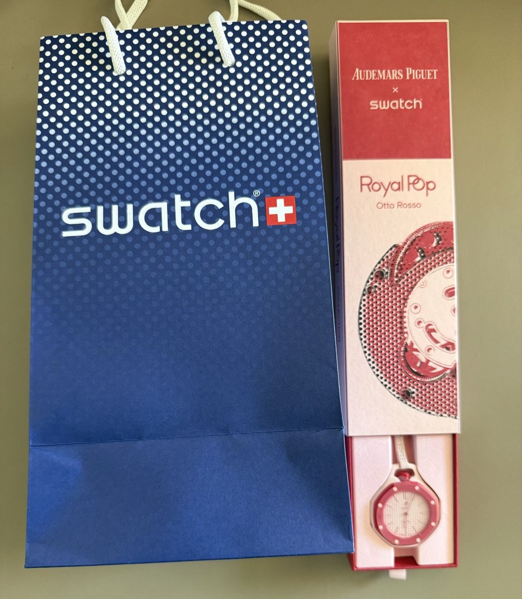 Swatch Orologi: Swatch Royal Pop Otto rosso – Nuovo e nell'imballaggio originale da Birsfelden venduto da itte 2