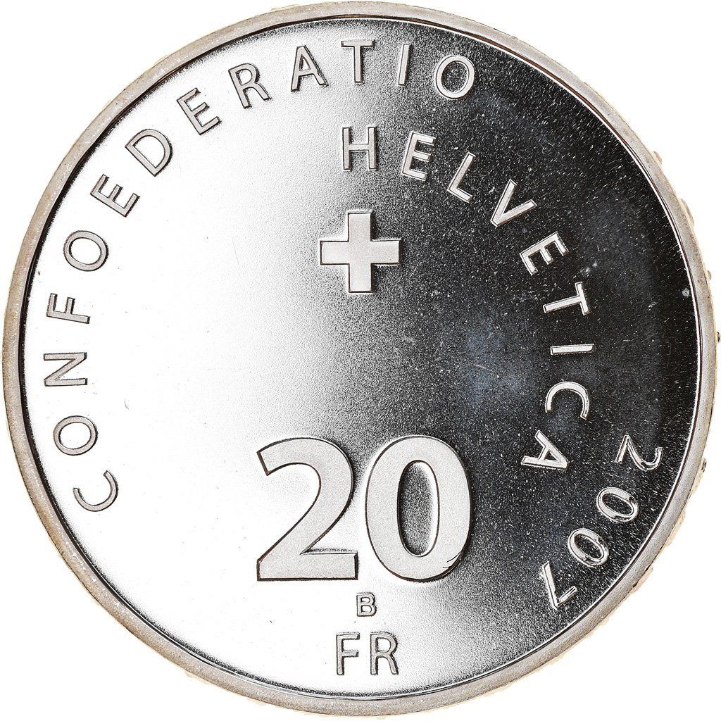 Tutti le monete: 20 Franken Münze 2007 – Usato da Spreitenbach venduto da Achi66 1
