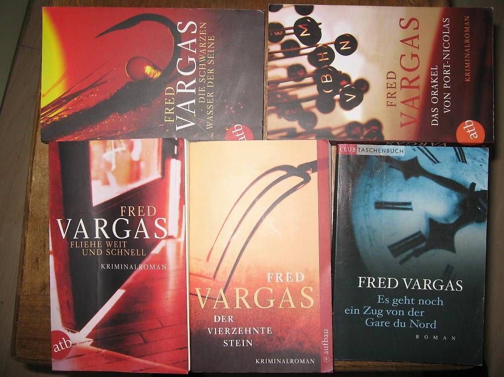 Libri: 5 x Thriller Fred Vargas – Usato da Zürich venduto da Biker612