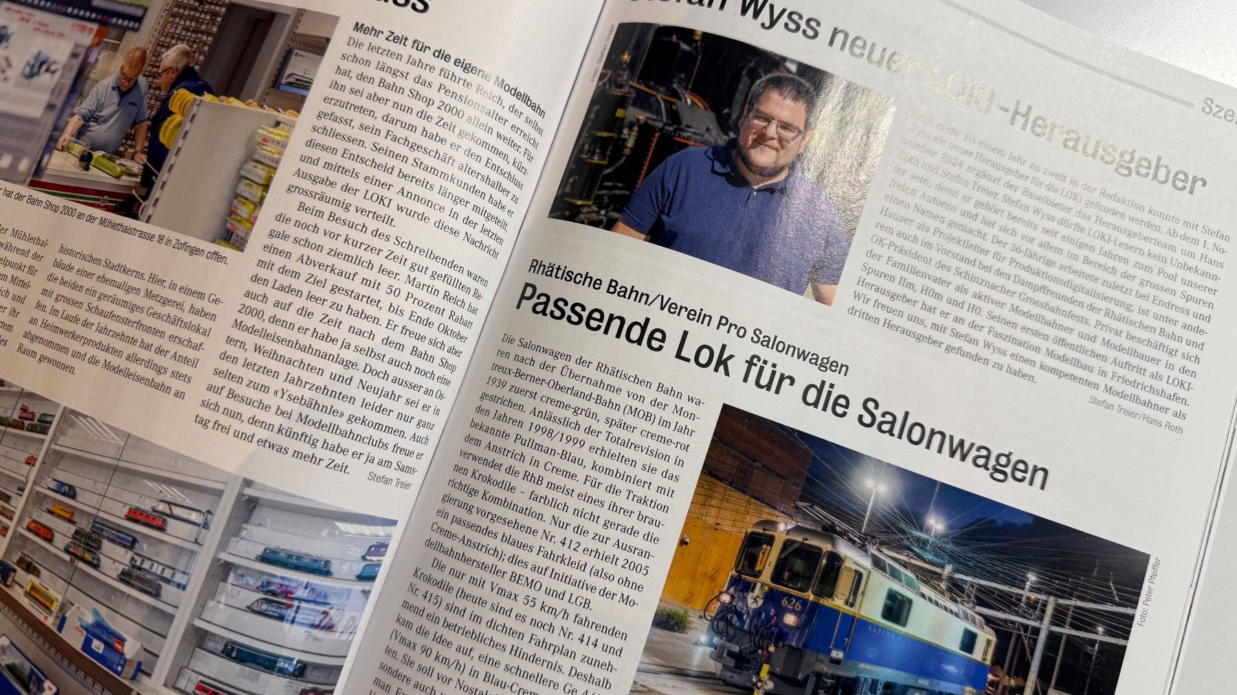 Riviste & Magazine: Loki Schweizer Modellbahnmagazin 11/2024 – Nuovo (secondo la descrizione) da Samedan venduto da Gischpel25 8