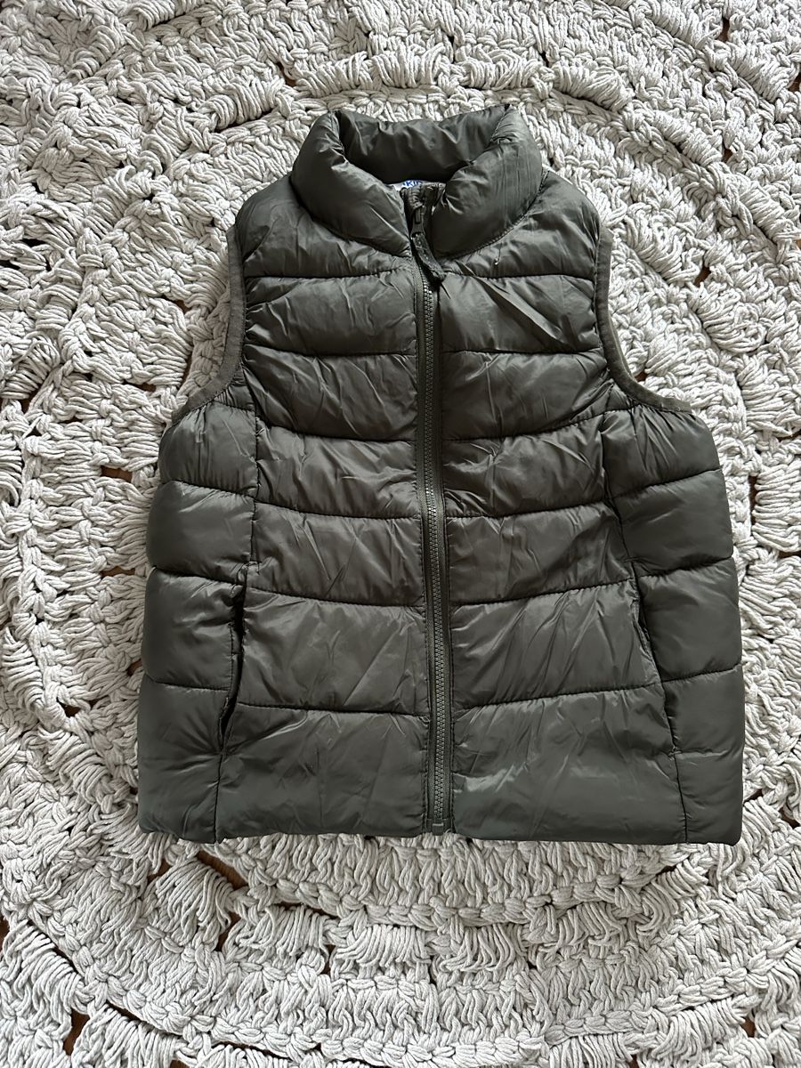 Altro abbigliamento per bambino: Steppweste Kinder, Khaki, Gr. 110 – Usato da Thalheim AG venduto da nin_5m67
