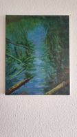 TOP: Tümpel im Wald II, Öl auf Leinwand, 40x50cm