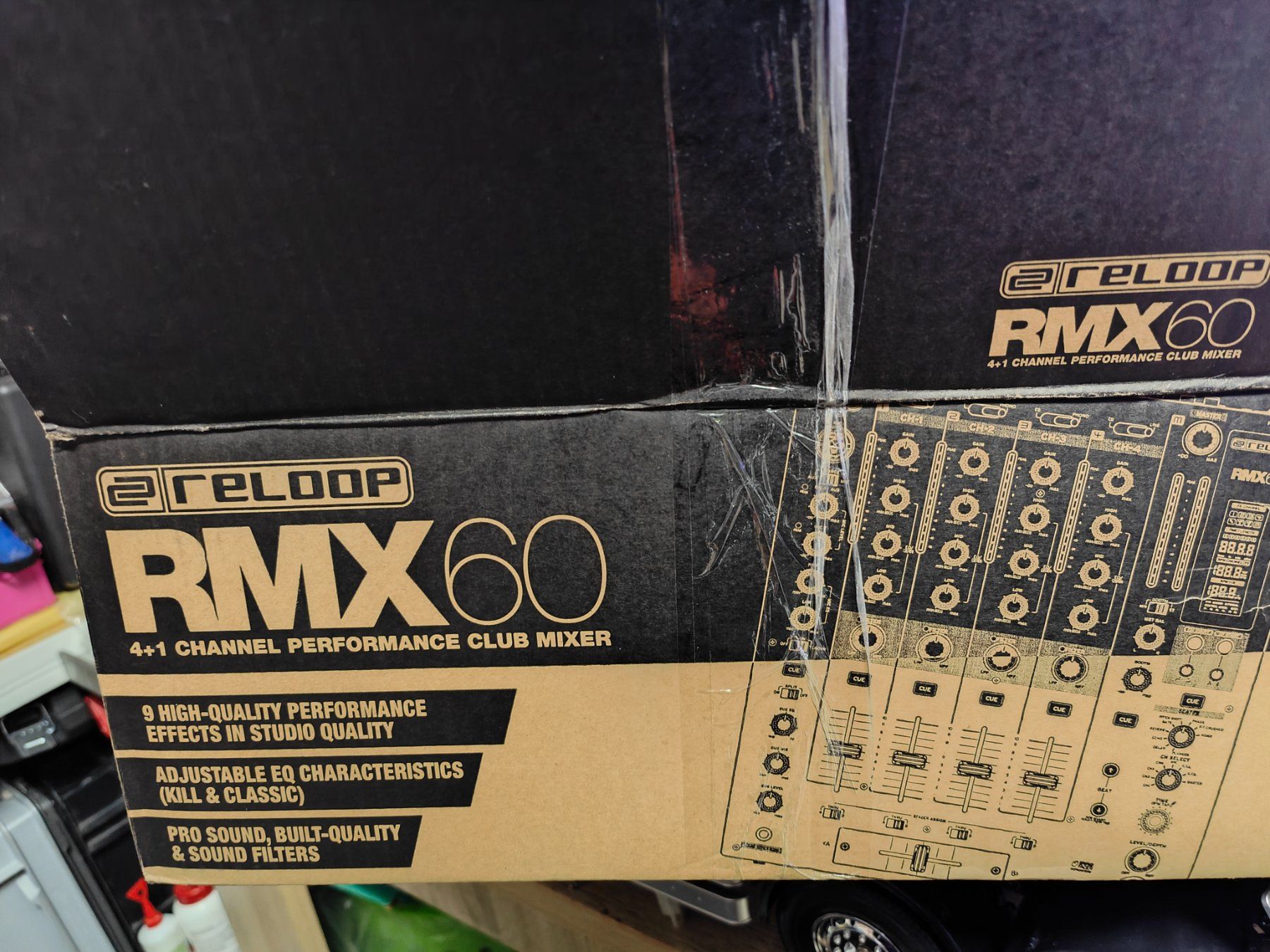 Reloop Mischpulte: Dj mixer reloop RMX 60 4 kanal – Neu (gemäss Beschreibung) aus Schöftland von magicX01 4