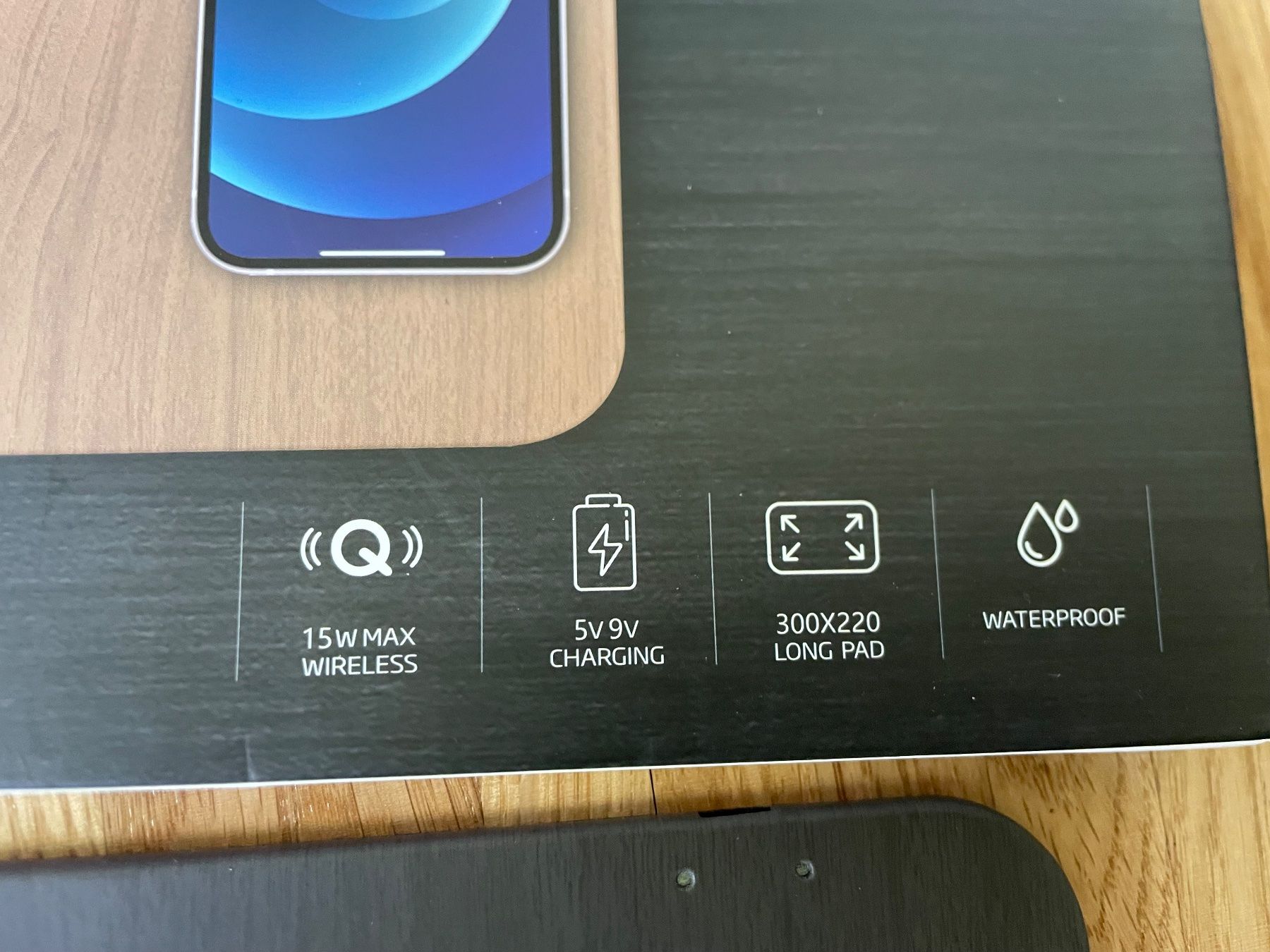 Tappetini per mouse: Wireless Charging Mouse Pad aufladbares Mouse Pad wasserfest – Nuovo (secondo la descrizione) da Schinznach Bad venduto da Gothica_666 3