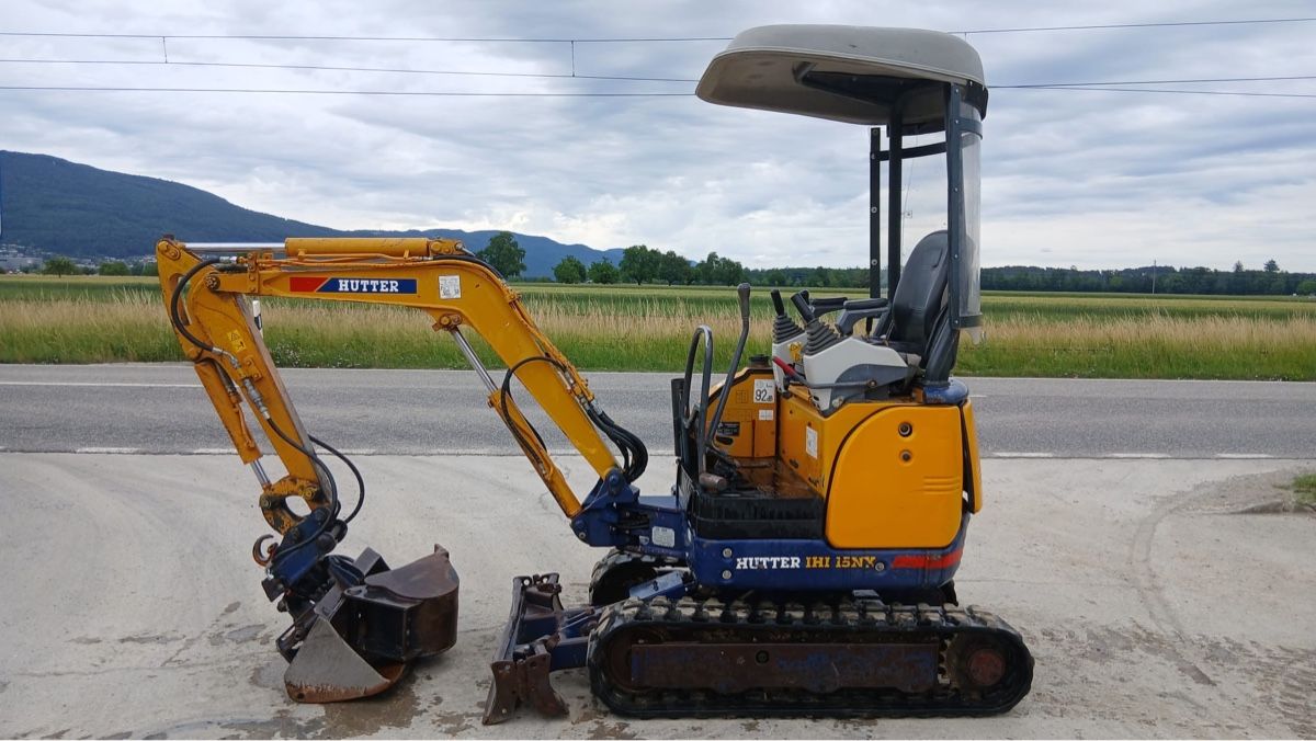 Hutter Escavatori: Bagger Hutter IHI 15 NX 1,5 Tonnen – Usato da Niederbipp venduto da baggerch 1