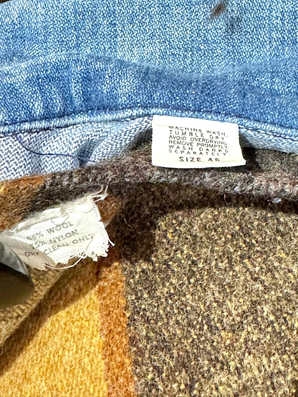 Jacken: VINTAGE WRANGLER RANCH "REMOVABLE LINING" DENIM JACKET SZ:46 – Gebraucht aus Cortaillod von Stay_Alive_vintage 4