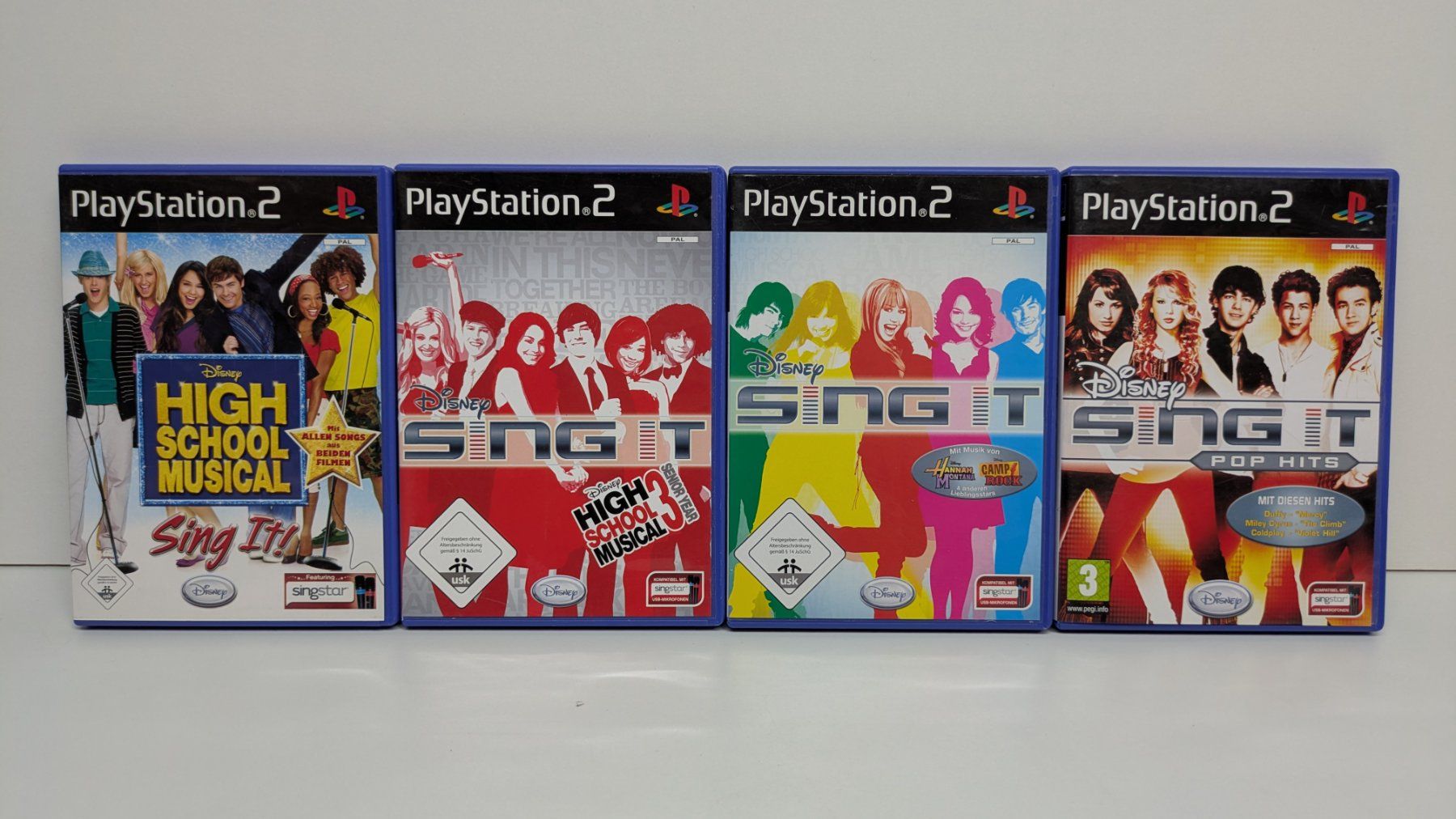 Giochi: Disney Sing It Set: Mikrofone + 4 Spiele, PlayStation 2 – Usato da Menziken venduto da mame18 1