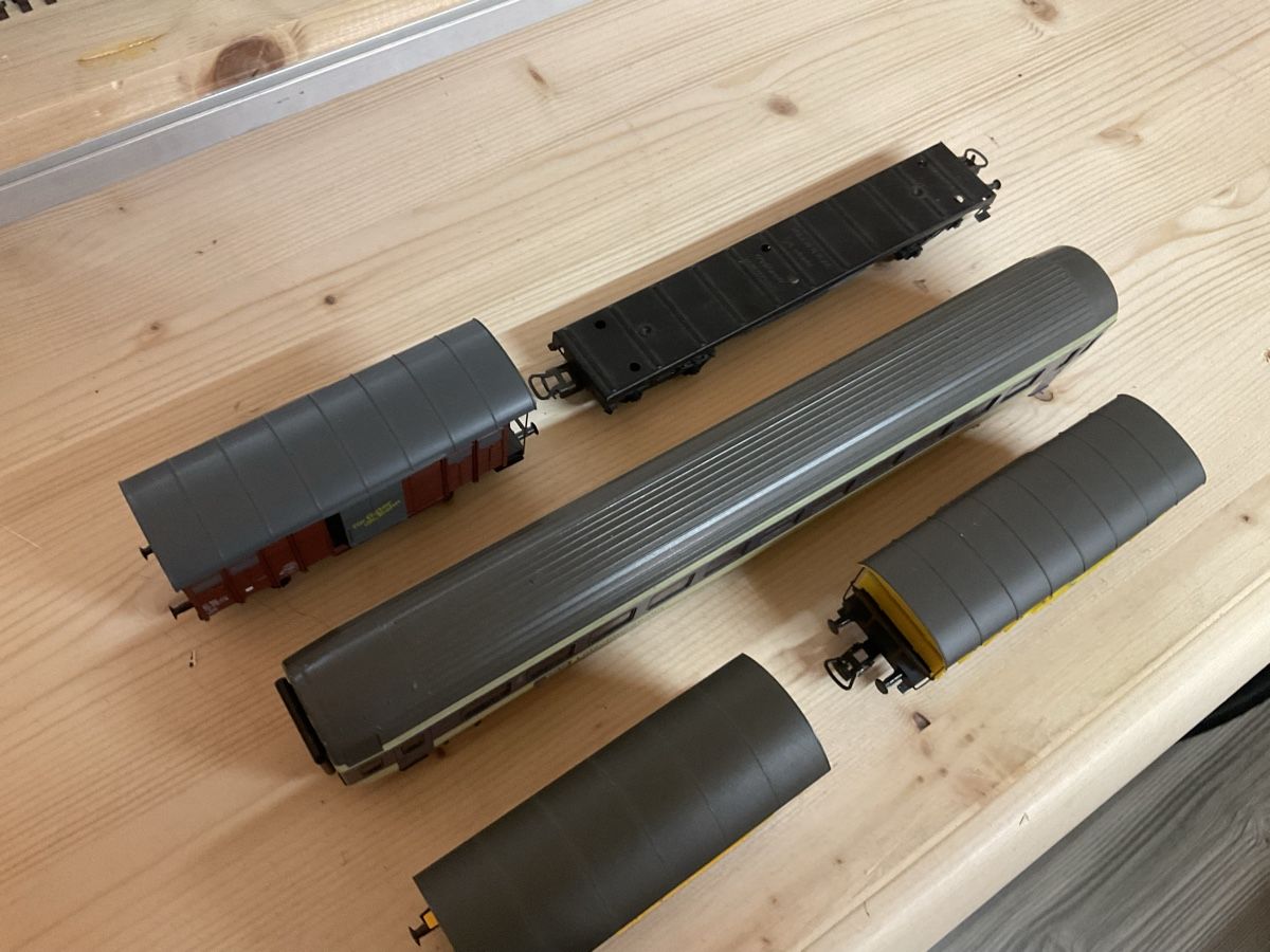 Modellini di ferrovie: Div. Wagen  – Difettoso da Wald ZH venduto da Sbbemilio 4