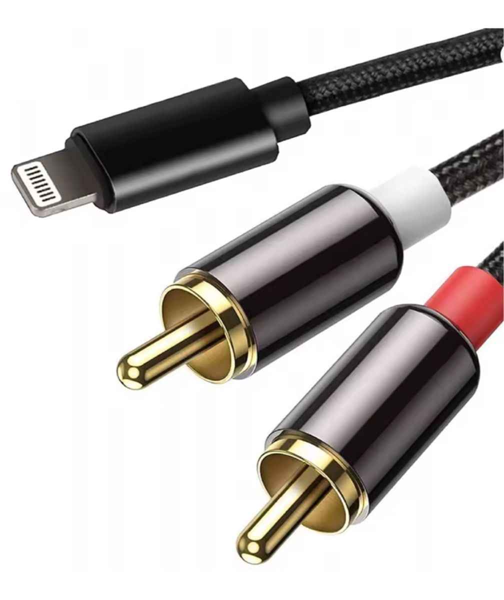 Unità & Adattatore: Kabel Lightning auf 2x Cinch – Nuovo (secondo la descrizione) da Münchenbuchsee venduto da Brunopatrick