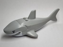 LEGO 62605pb04c01 Shark Large with Gills with White Mouth