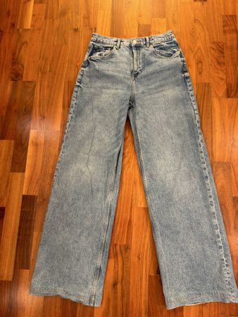 Mädchenhose von H&M Gr  170, straight 
