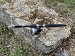 Canne à pêche Mitchell Catch Spin T-210 + Moulinet Caperlan