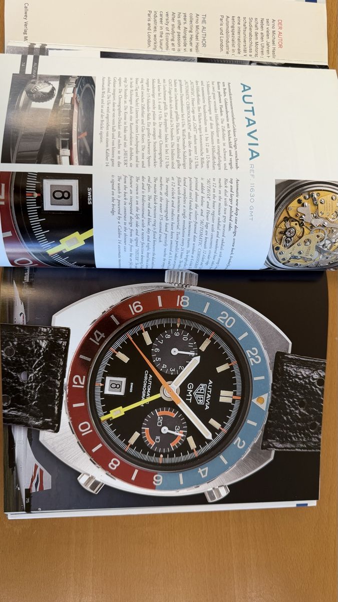 Libri: Buch Heuer Chronographen von Bernd Haslinger  – Usato da Untersiggenthal venduto da Panjshir 2