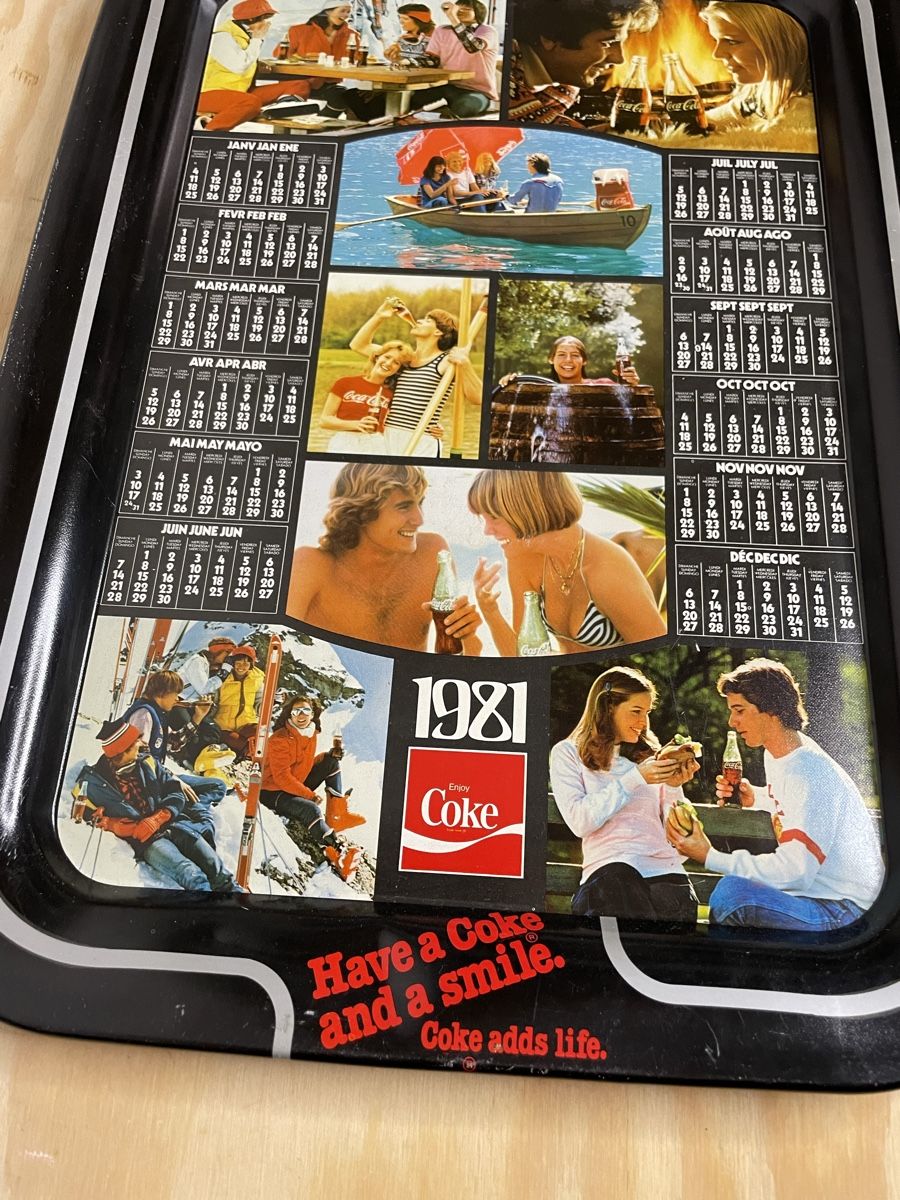 Servierplatten: Coca Cola Tablett – Gebraucht aus Schliern b. Köniz von Trebesch 2