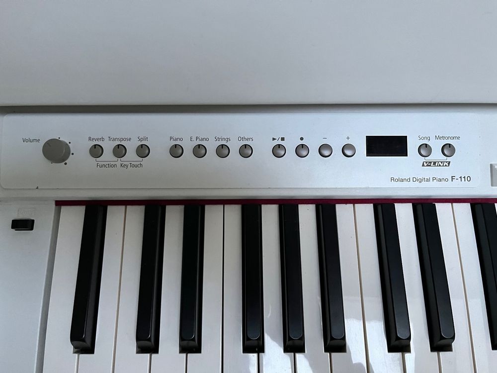 Roland Digital Piano F110 weiss Kaufen auf Ricardo