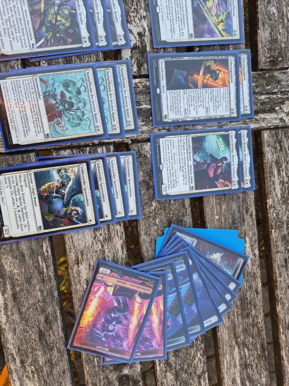 Magic The Gathering Carte collezionabili: MTG TMNT Leonardo Deck Deutsch NM + Gratis Pin – Usato da Savigny venduto da loi_7wxv 3
