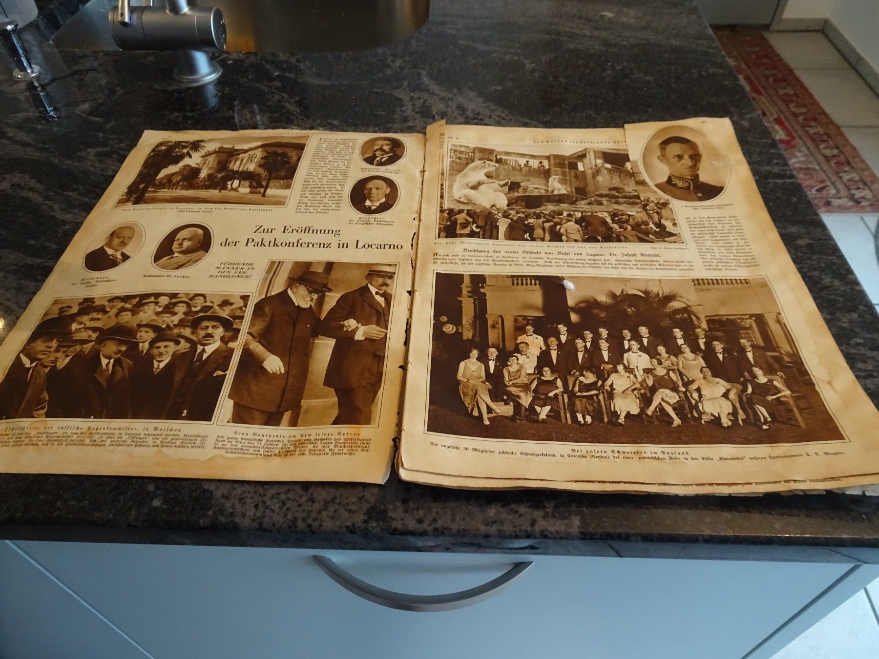 Zeitschriften & Magazine: Schweizer Illustrierte Zeitung  Vom 5.Oktober 1925 Über 100J – Gebraucht aus Zürich von Roulet 2