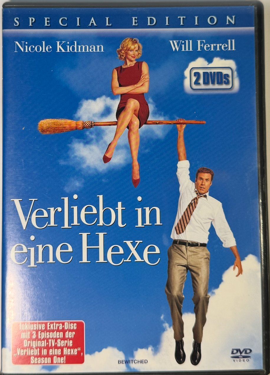 Tutti i DVDs: 2 DVDs  VERLIEBT IN EINE HEXE - DVD 2 BEWITCHED - TV Sampler – Usato da Wisen venduto da gigisna