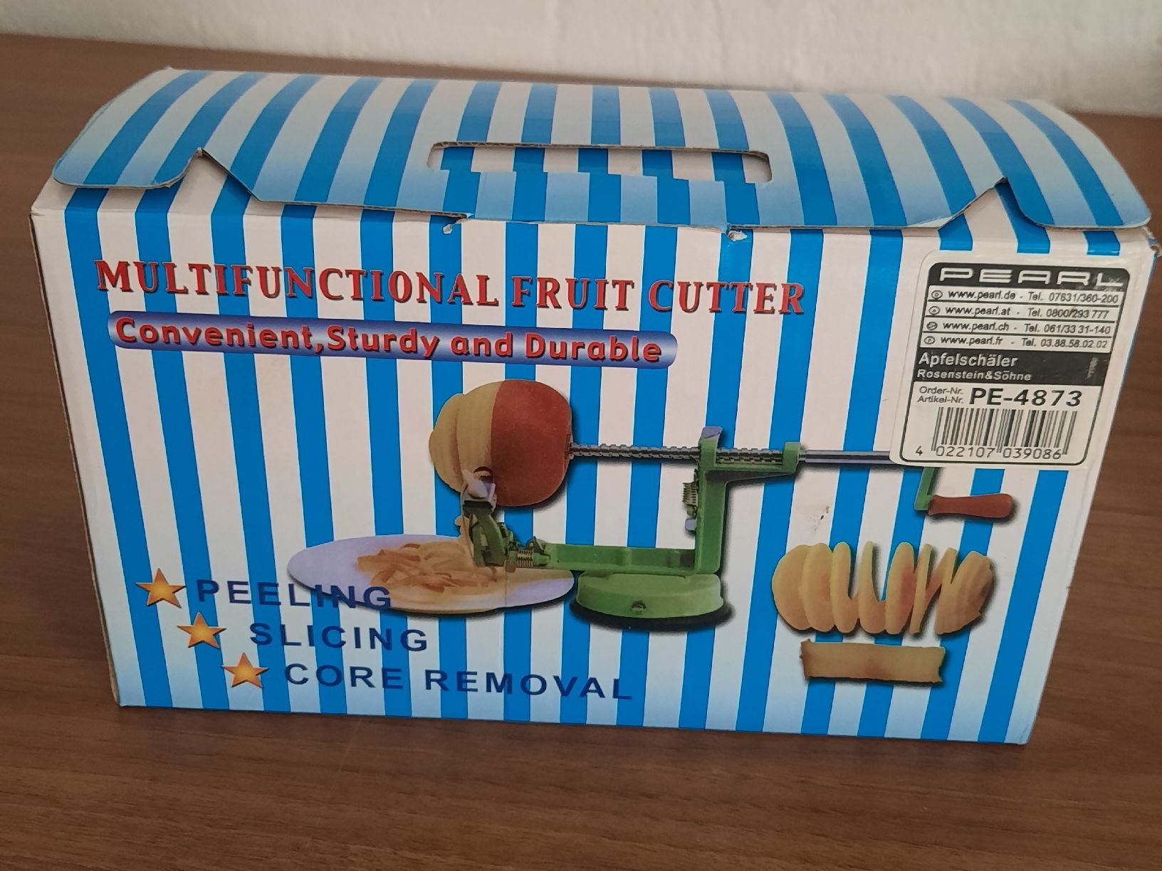 Appareils de cuisine: Apfelschäler – Neuf avec emballage d'origine à Kollbrunn par smart777 1