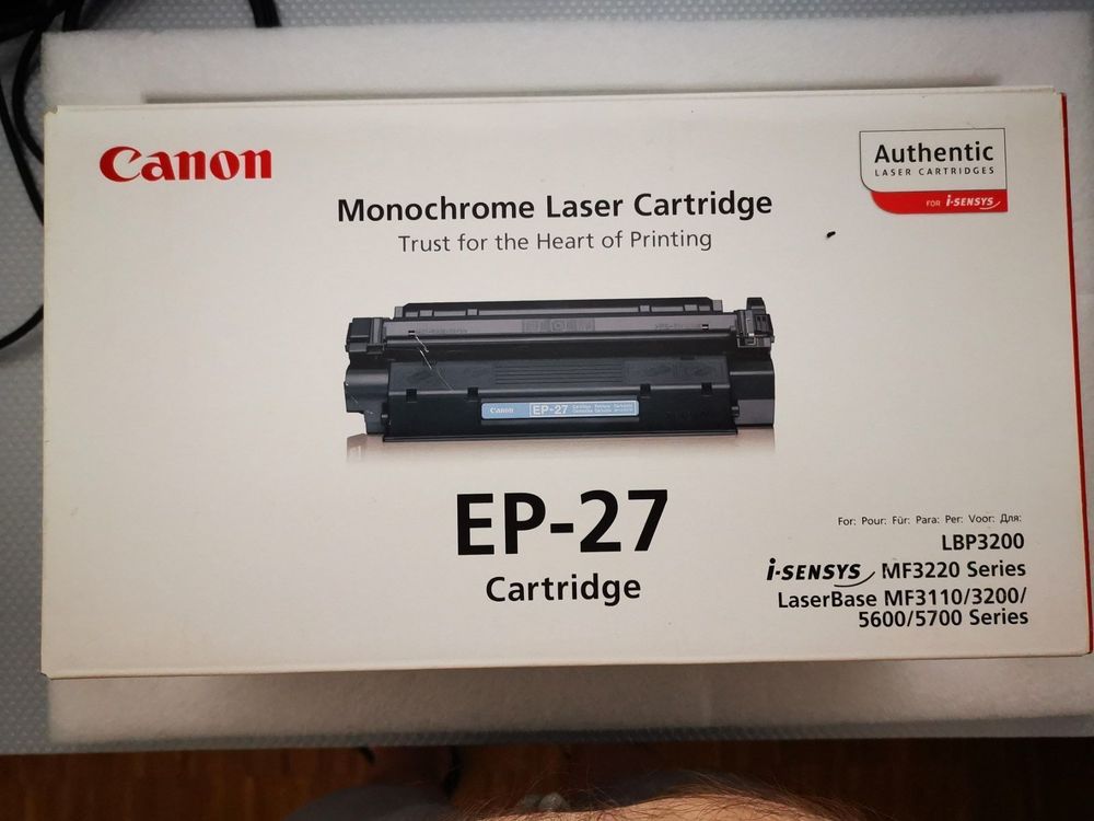 Canon Toner EP27 NEU | Kaufen auf Ricardo