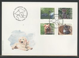 2023, FDC, Sondermarken Süsse Tiere (1944–1947)