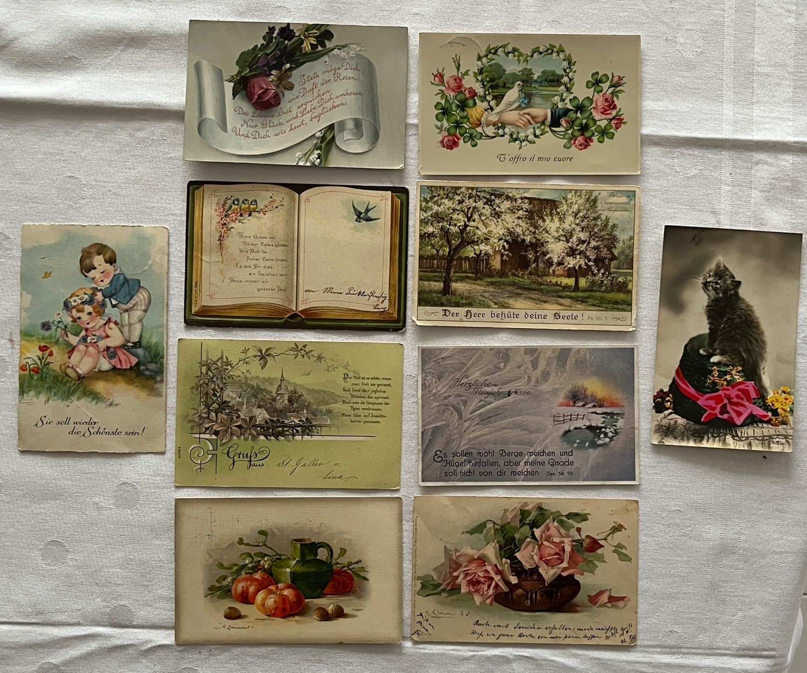 Ansichtskarten: Antike Ansichtskarten Sammlung - Vintage - Grusskarten – Gebraucht aus Stetten AG von Brissago25 1