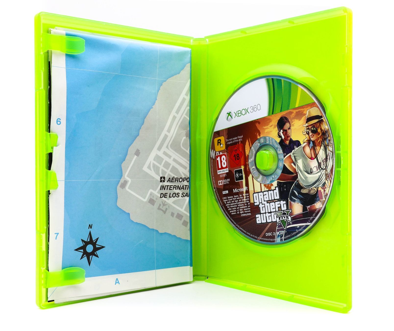 Spiele: Grand Theft Auto V  - XBOX 360 – Gebraucht aus Paudex von  3