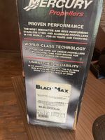 Mercury Black Max Propeller 14¼ x 21 – neu – für Regal 1900 
