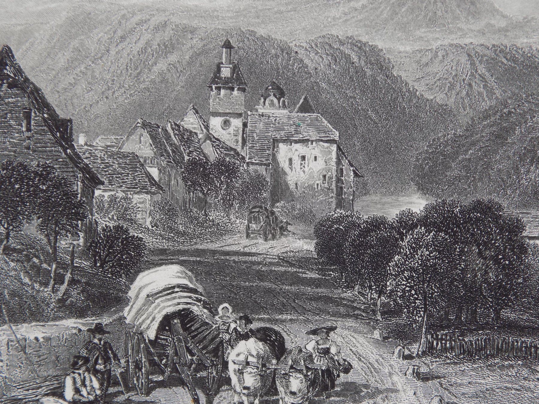 Gravures: Eglisau Stahlstich von Forster – D'occasion à Risch par Rischli15 7