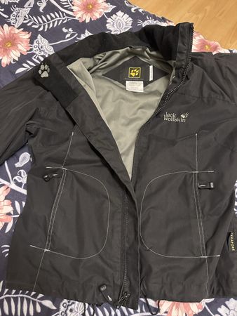 Jack Wolfskin Damenjacke Grösse S Texapore schwarz