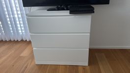Malm Kommode 3 Schubladen weiss