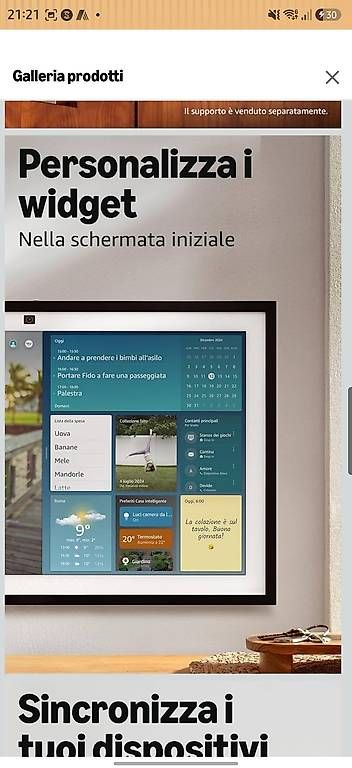 Systèmes audio & multimédias: Amazon Echo Show 21 Full HD + Fire TV + Alexa  – Neuf avec emballage d'origine à Paradiso par Asli 3