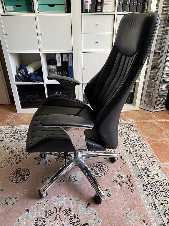 Stühle: Chaise de bureau 100% cuir véritable Pfister - Excellent. – Gebraucht aus Onex von jef_8d6k 2