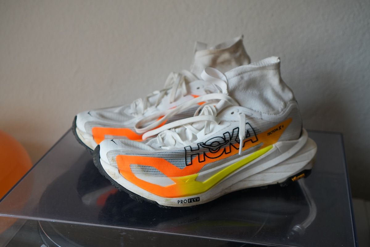Hoka One One Scarpe da uomo: Hoka Tecton X4 – Usato da Zürich venduto da peterbonn