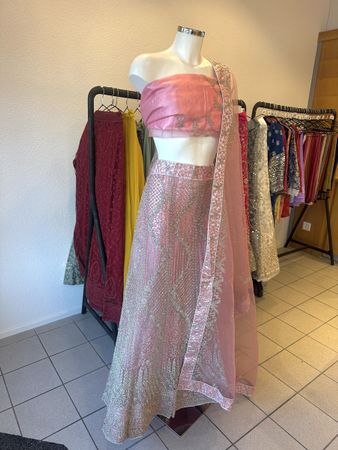 Pink Lehenga Choli Set