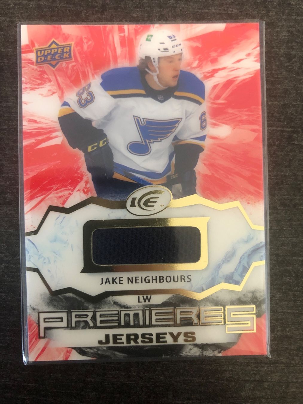 Topps Sammelbilder & Trading cards: Upper deck Jake Neighbours patch – Gebraucht aus Wangenried von Garagara