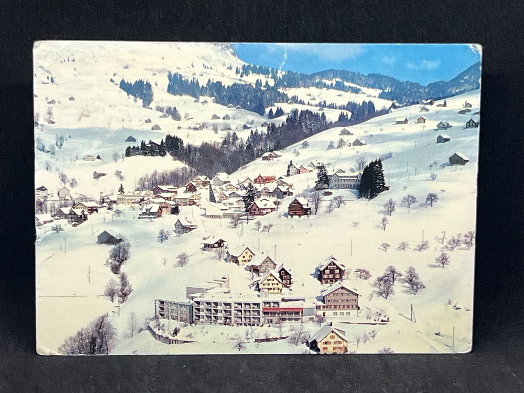 Cartoline postali: Ansichtskarte: Kurhaus Bergruh, Amden – Usato da Widnau venduto da Brusi9