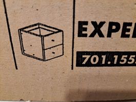 IKEA EXPEDIT, 2x Schublade-Einsatz für Regal  33x33cm Neu